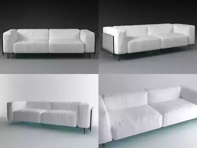 Crystal twoseater sofa
