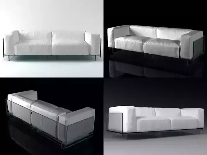 Crystal twoseater sofa