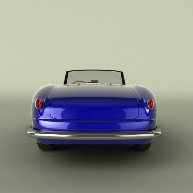 Lancia Aurelia Gran Turismo 3D model_3