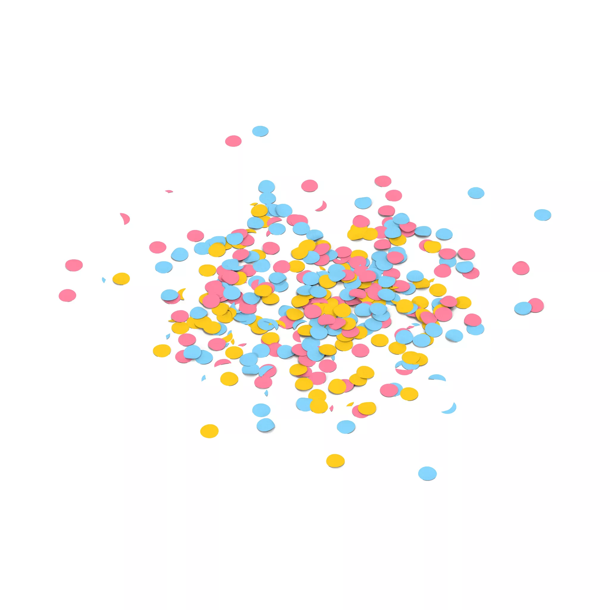 Confetti 3D model
