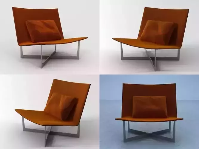 Aladdin chair 3D model