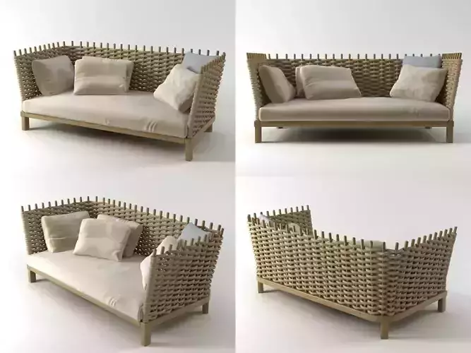 Wabi sofa 3D model
