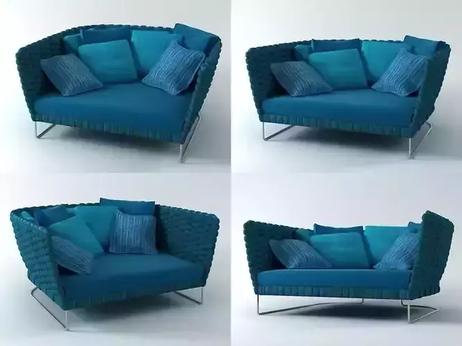 Ami sofa 157 3D model
