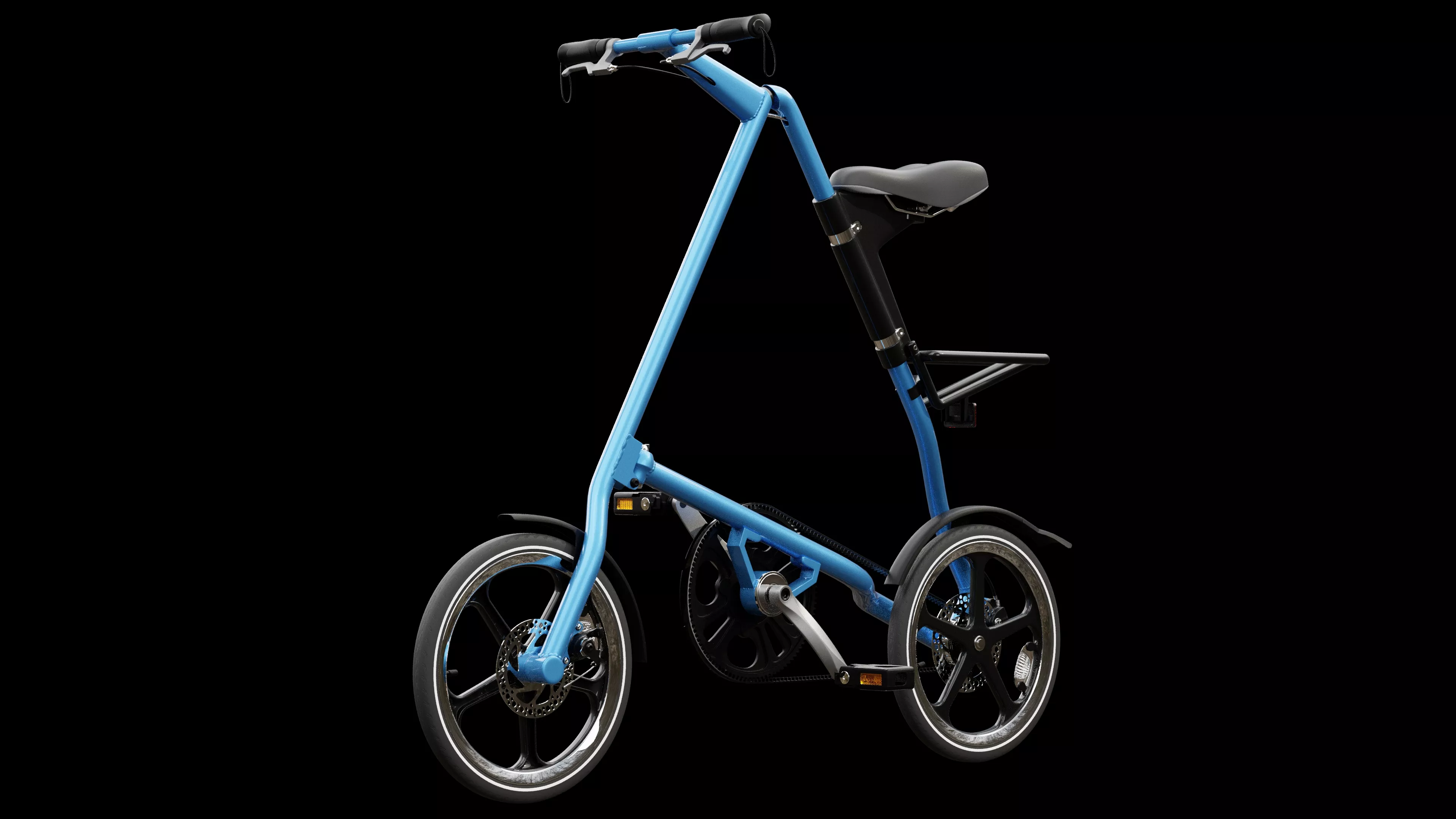 Strade Bicycle Blue 3D model