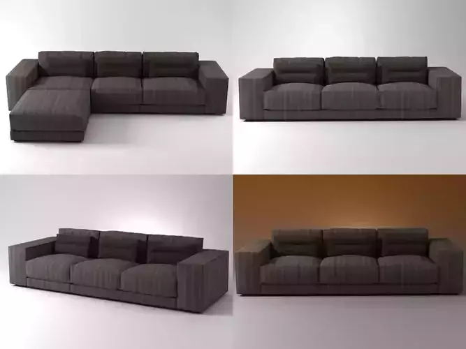Dieke sofa 3D model