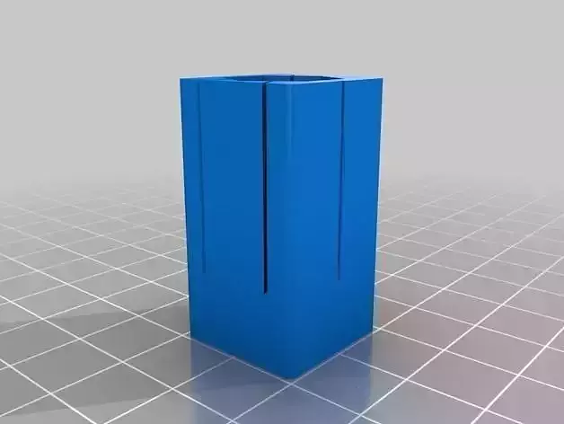 Square tube expansion plug1