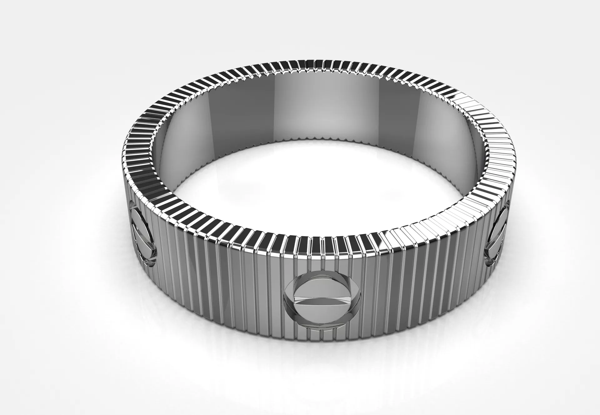 unlimited RING LOVE De cartier N02 ALL SIZE 3D print model