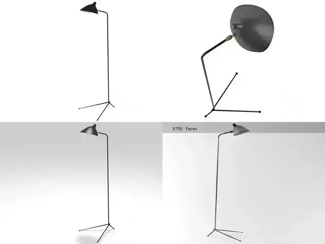 Serge Mouille Standing lamp