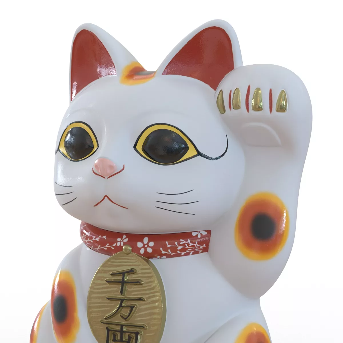 Maneki Neko 2 3D model