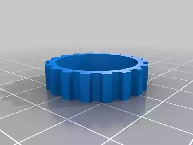Printrbot idler pulley with 18 teeth