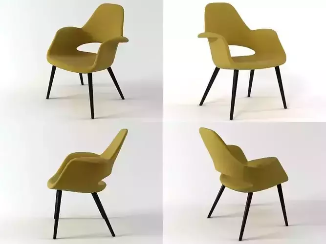 Organic Chair 3D model