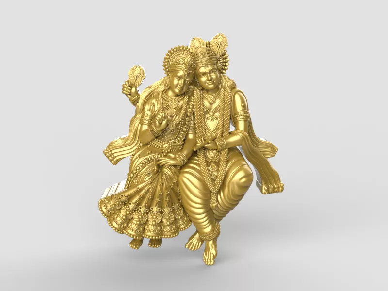 Radhakrishna CAD file-7 3D print model