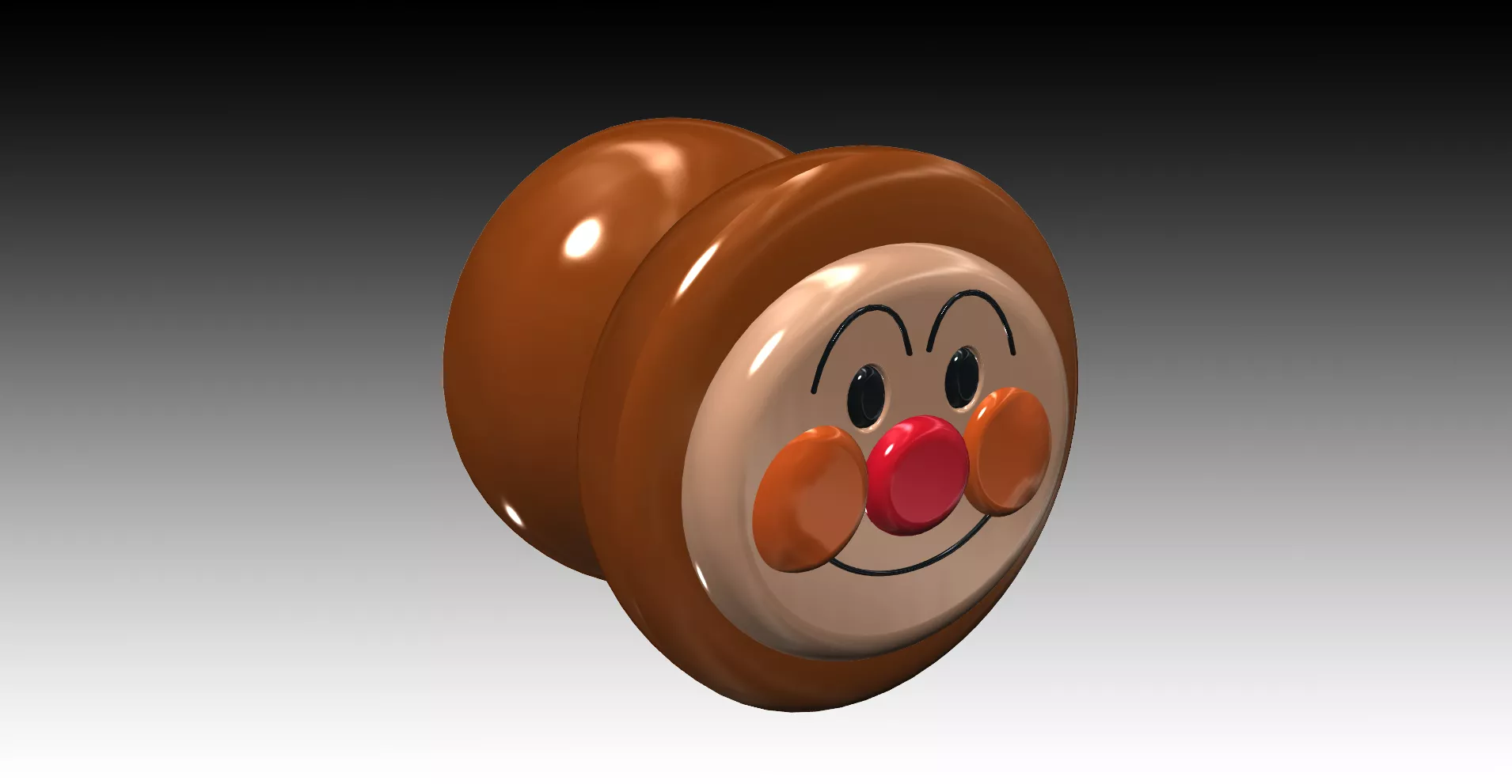 Yo-Yo third -Anpanman- 3D print model