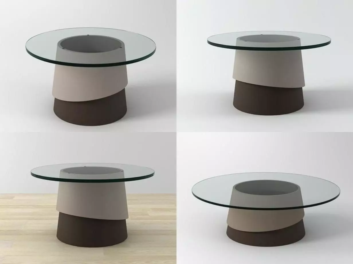 Layer table 3D model_2