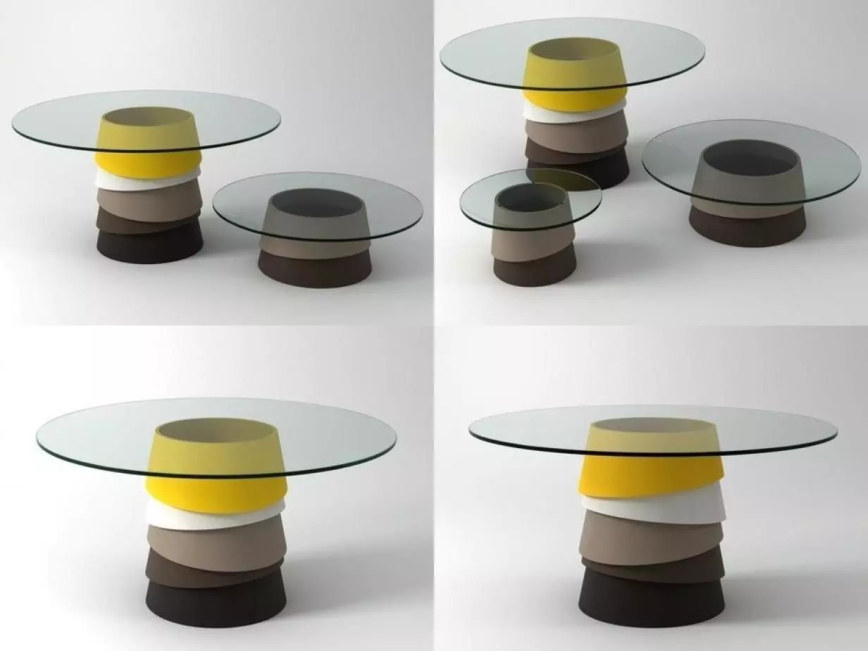 Layer table 3D model_0