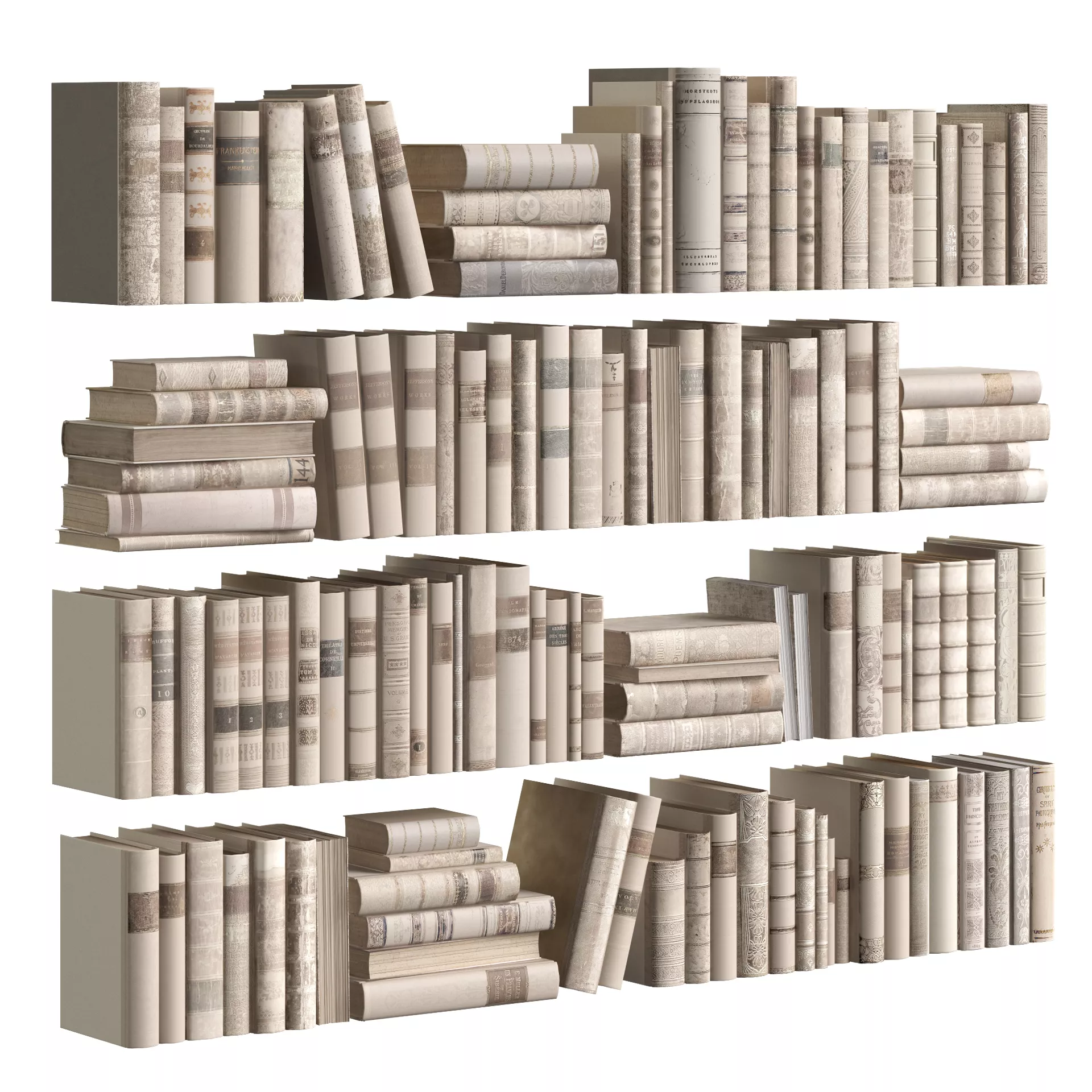 Classic Books 87 3D model
