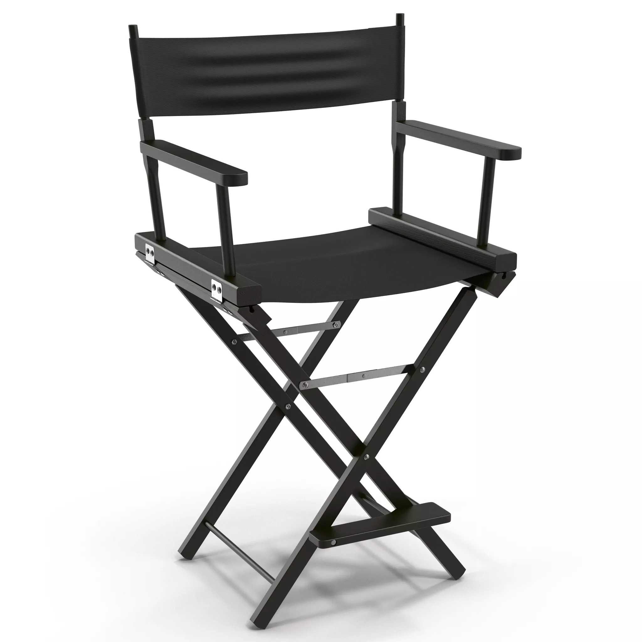 Director Chair 2 Black 3D model