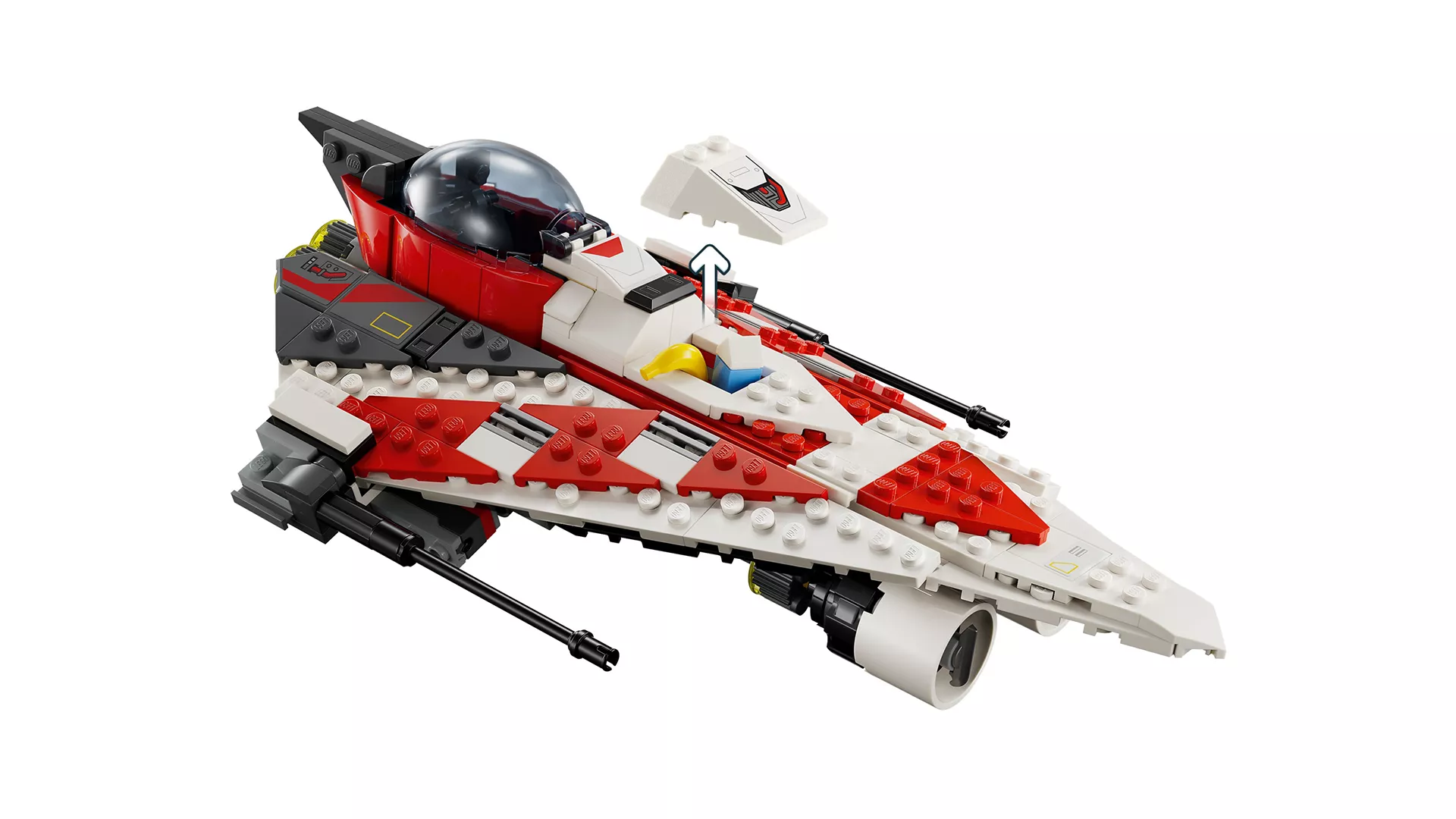 TwindBricks3D - 75388 Jedi Bob Starfighter Star Wars 3D print model