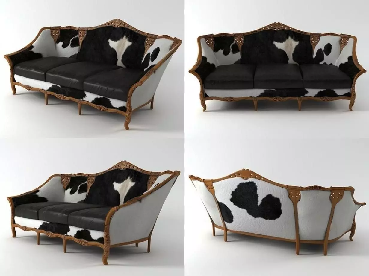 Spanish sofa 3D model