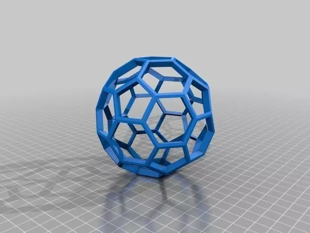 skeleton bucky ball Free 3D print model_0