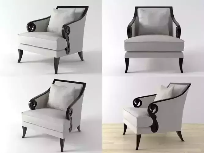 Scroll Armchair