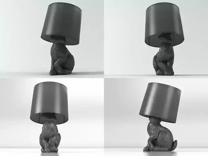 Rabbit lamp