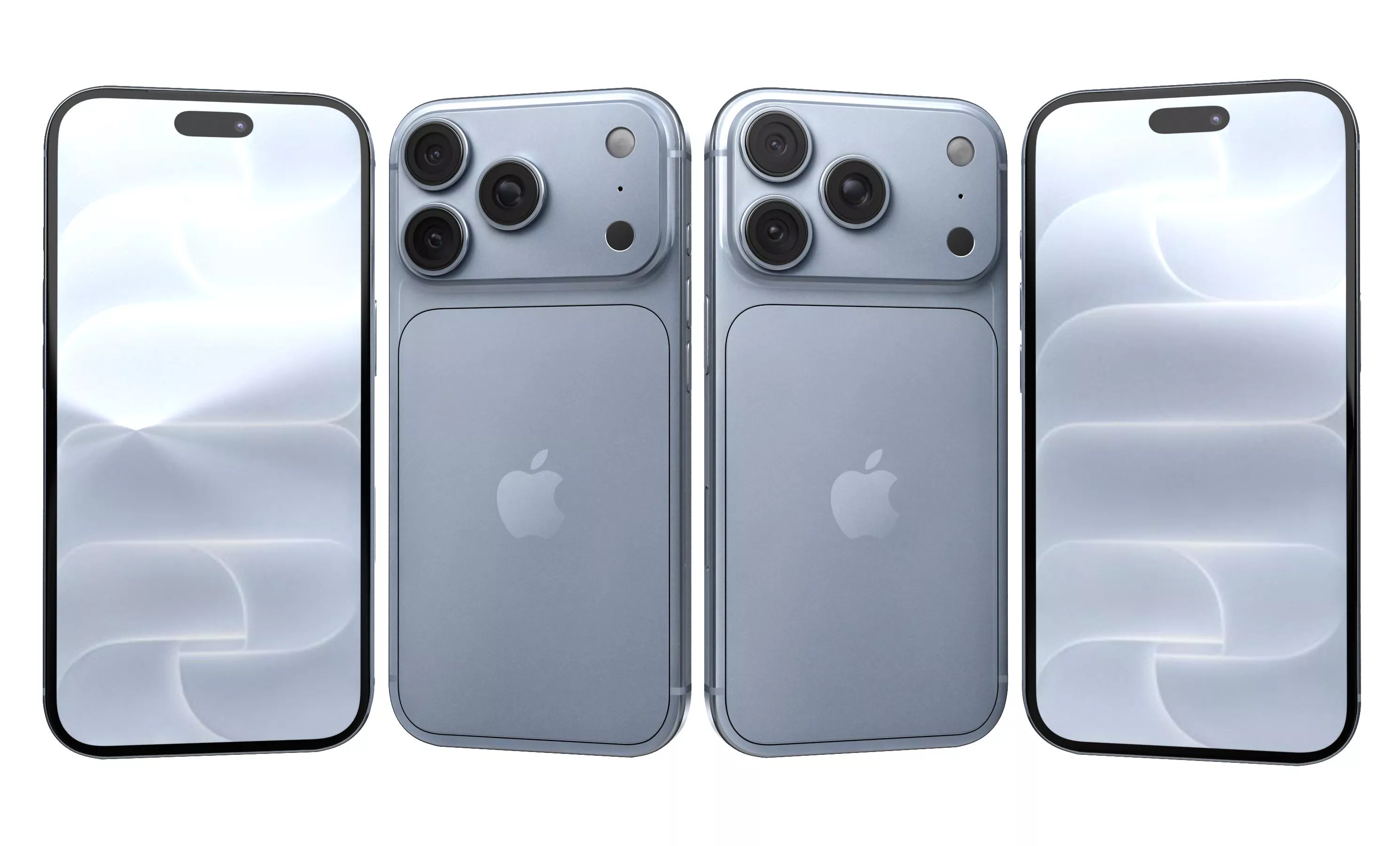 Apple iPhone 18 Pro Glacier 3D model