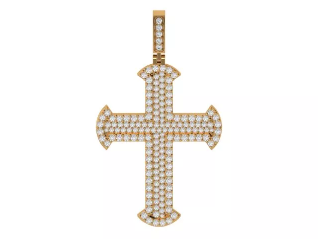 Cross Pendant 3D print model