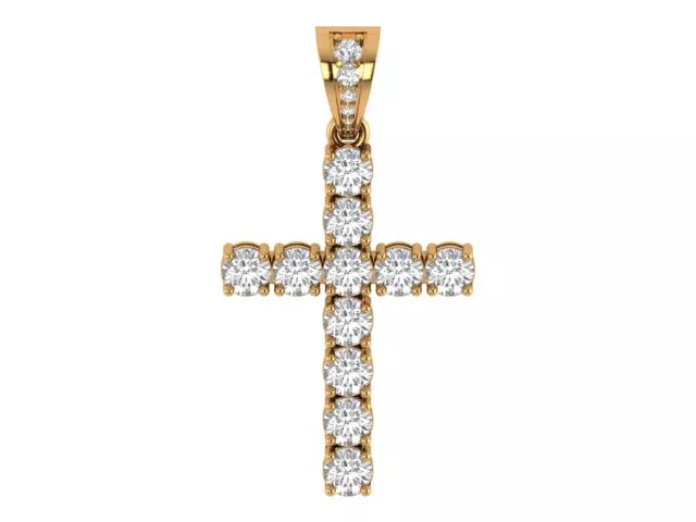 Cross Pendant 3D print model