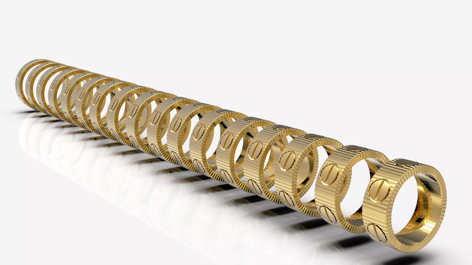Rings Love Unlimited cod41 3D print model
