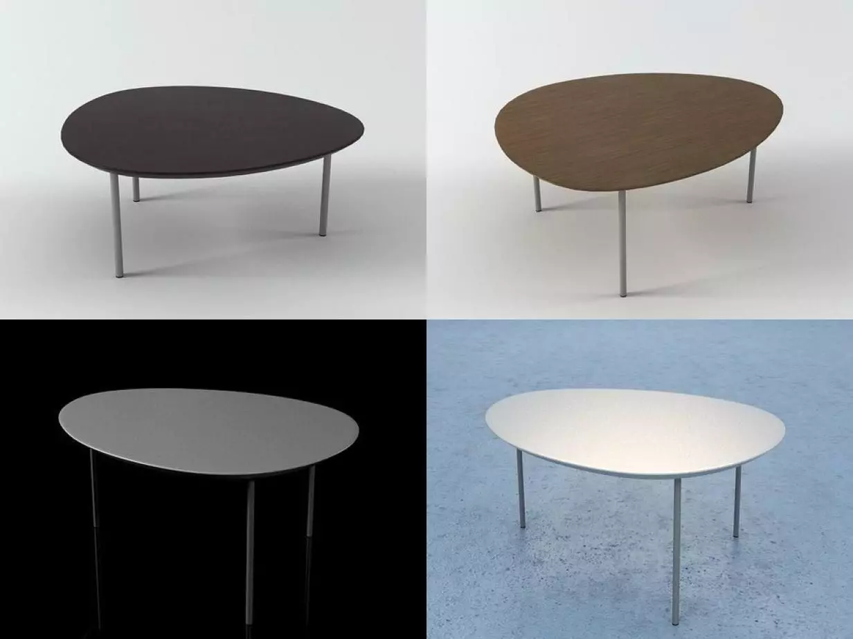 Eclipse tables 3D model_1