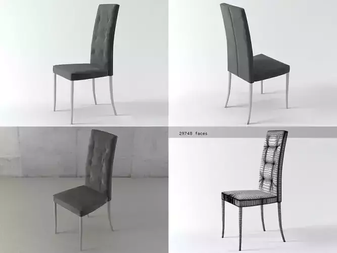 Ivana set of four different chairs