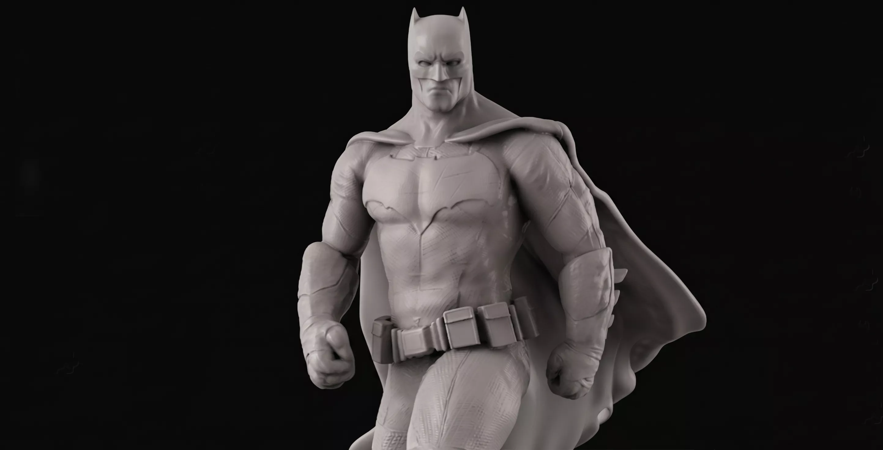 Batman Justice League Figure STL 3D Print Model 3D print model