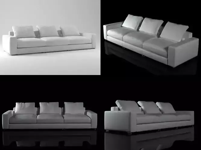 Jagger High Back 313 3D model