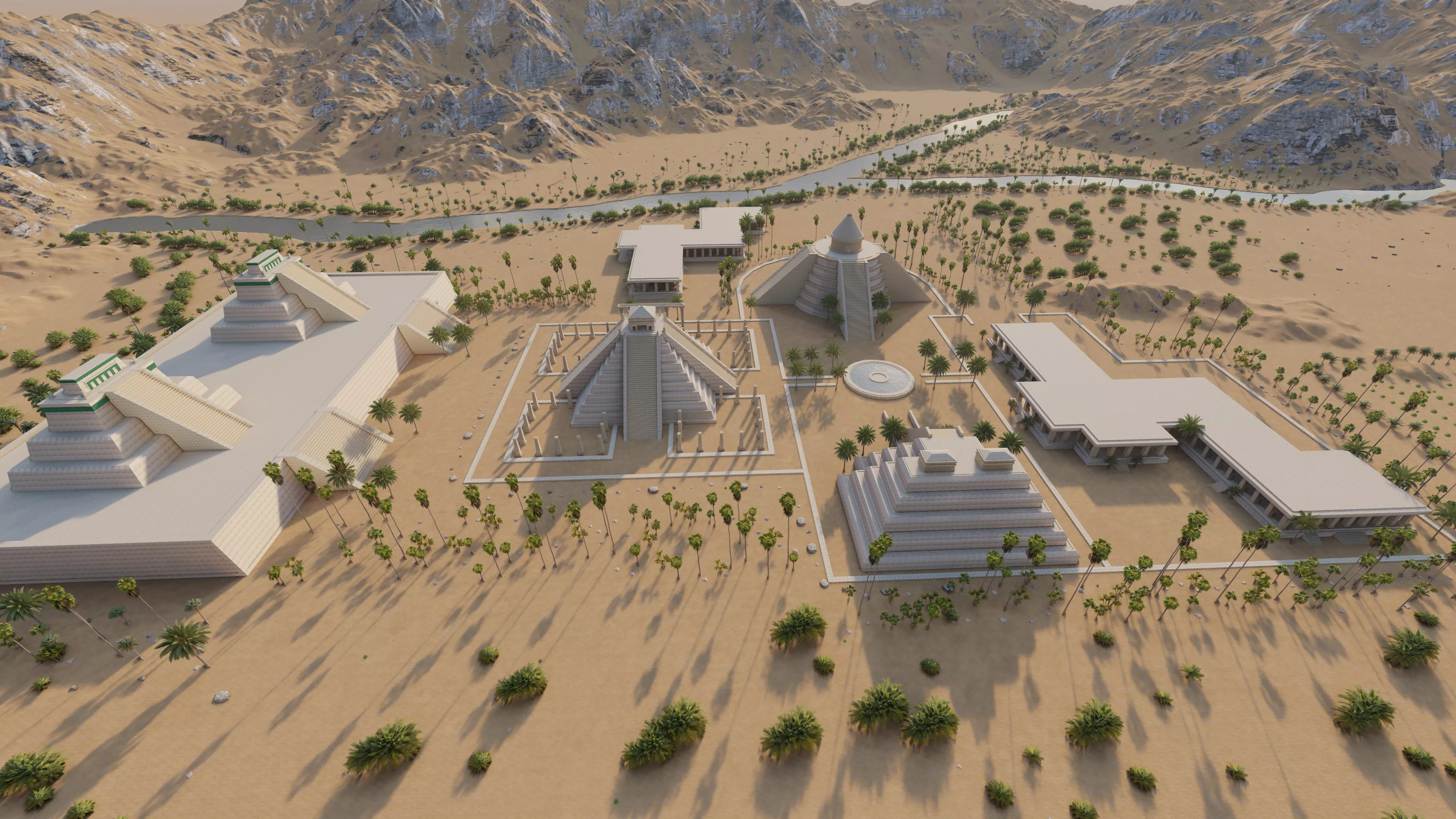 Historic city Babel -Ancient City babel 3D model