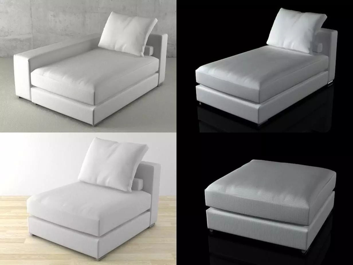 Jagger High Back sofasystem 3D model_1