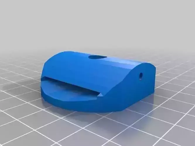 Gyro-ruler plastic container