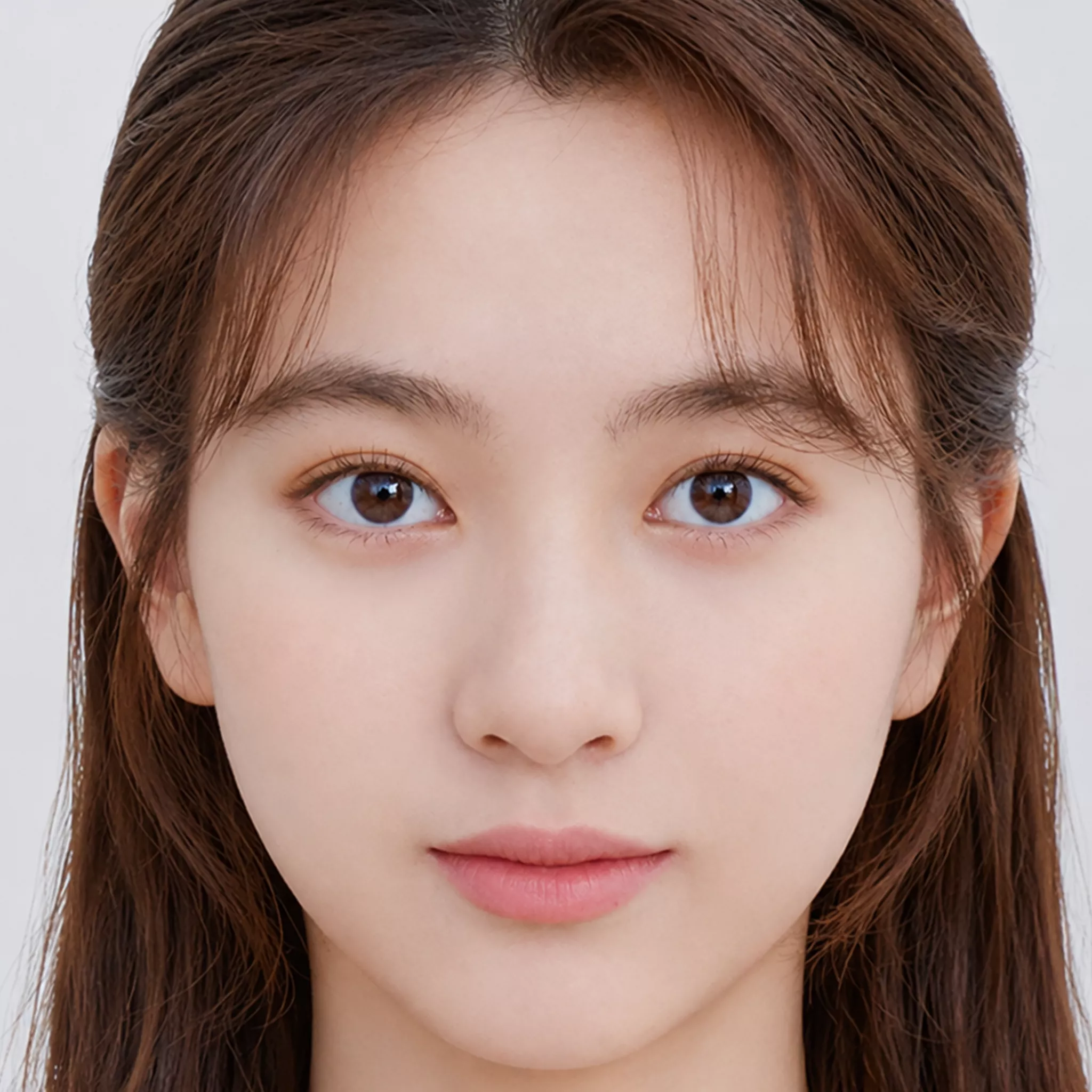 Kal So-won Head - No Hair - Low poly head Low-poly 3D model