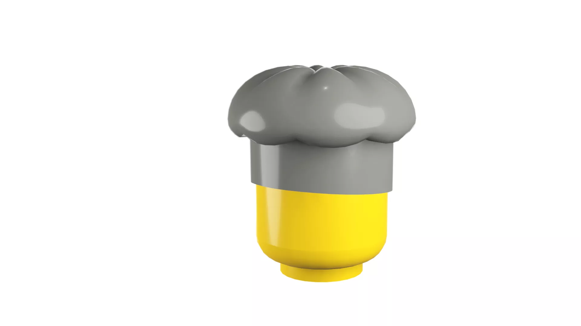 Custom3Dprint Minifigure Accessory - Headgear S2 - 059 3D print model