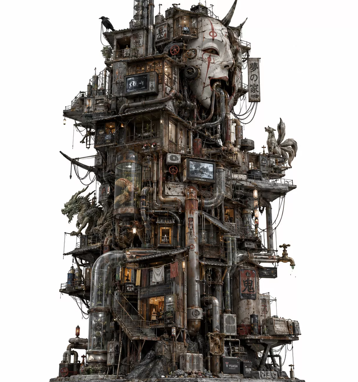casa fantasma 3D model