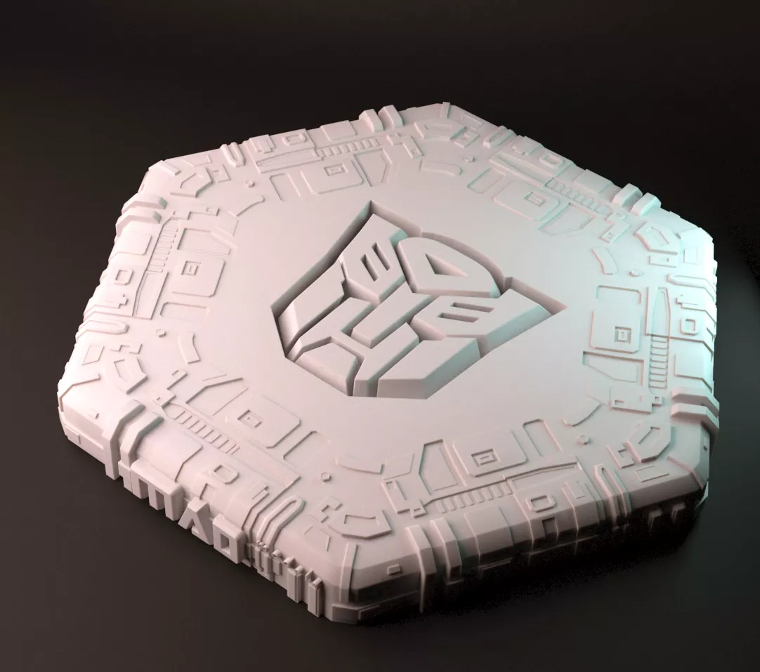 Transformers Display Pad collection 3D print model