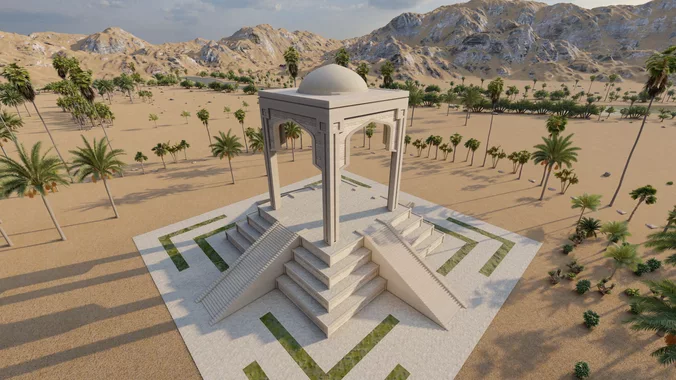 Historical temple islamic-place of worship islamic