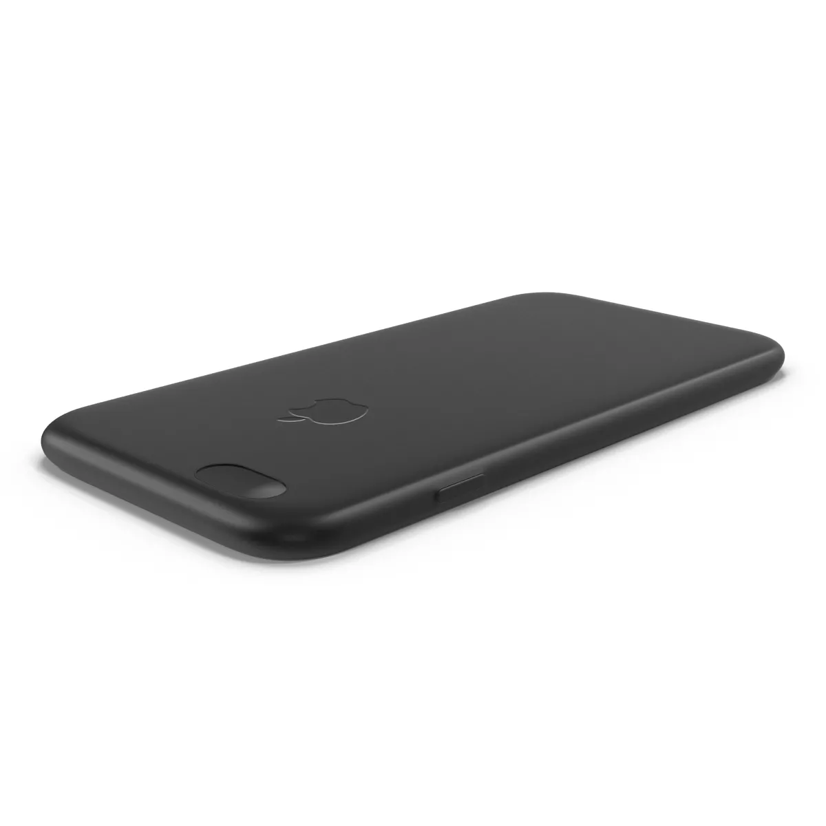 iPhone 6 plus Silicone Case Black 3D model