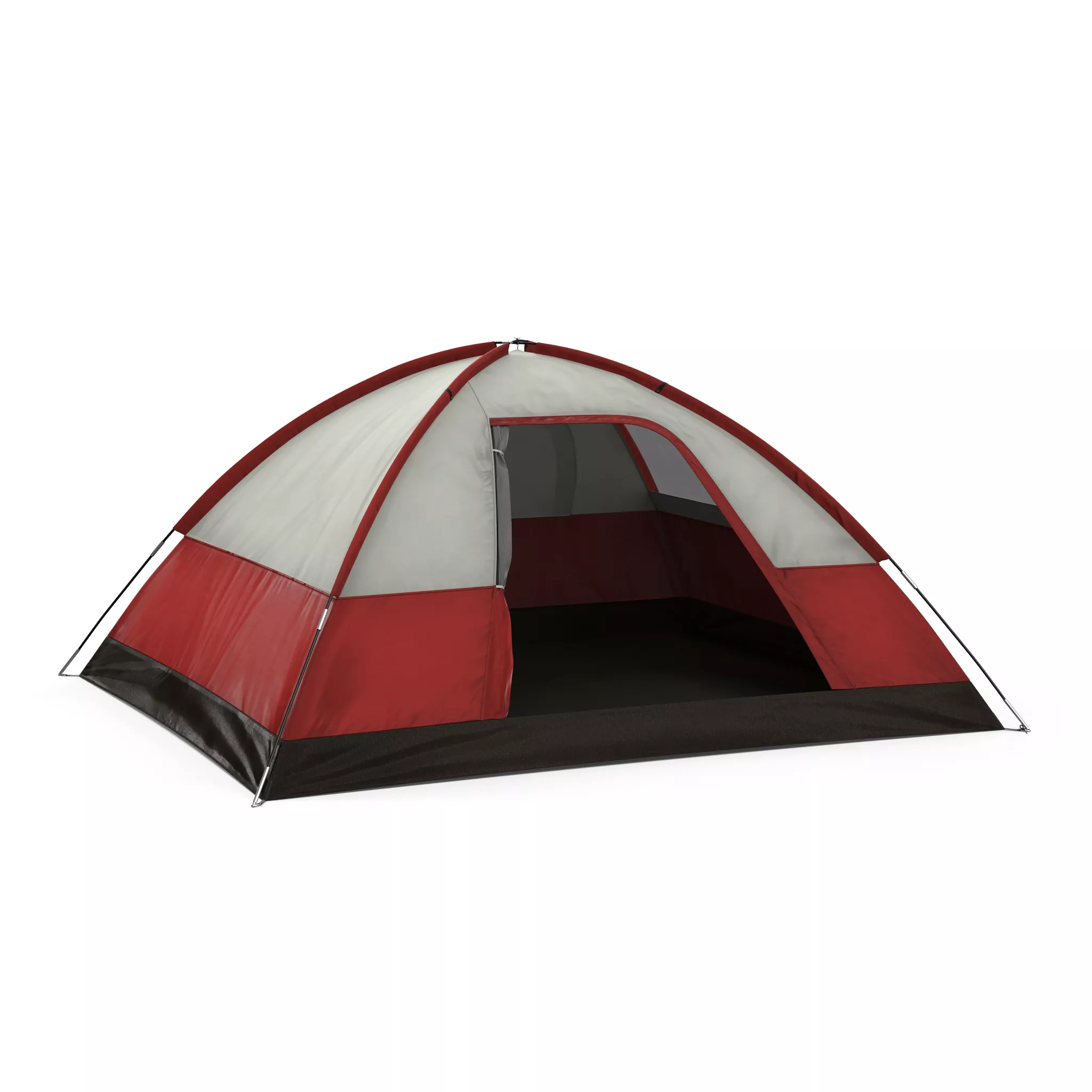 Dome Tent Red 3D model
