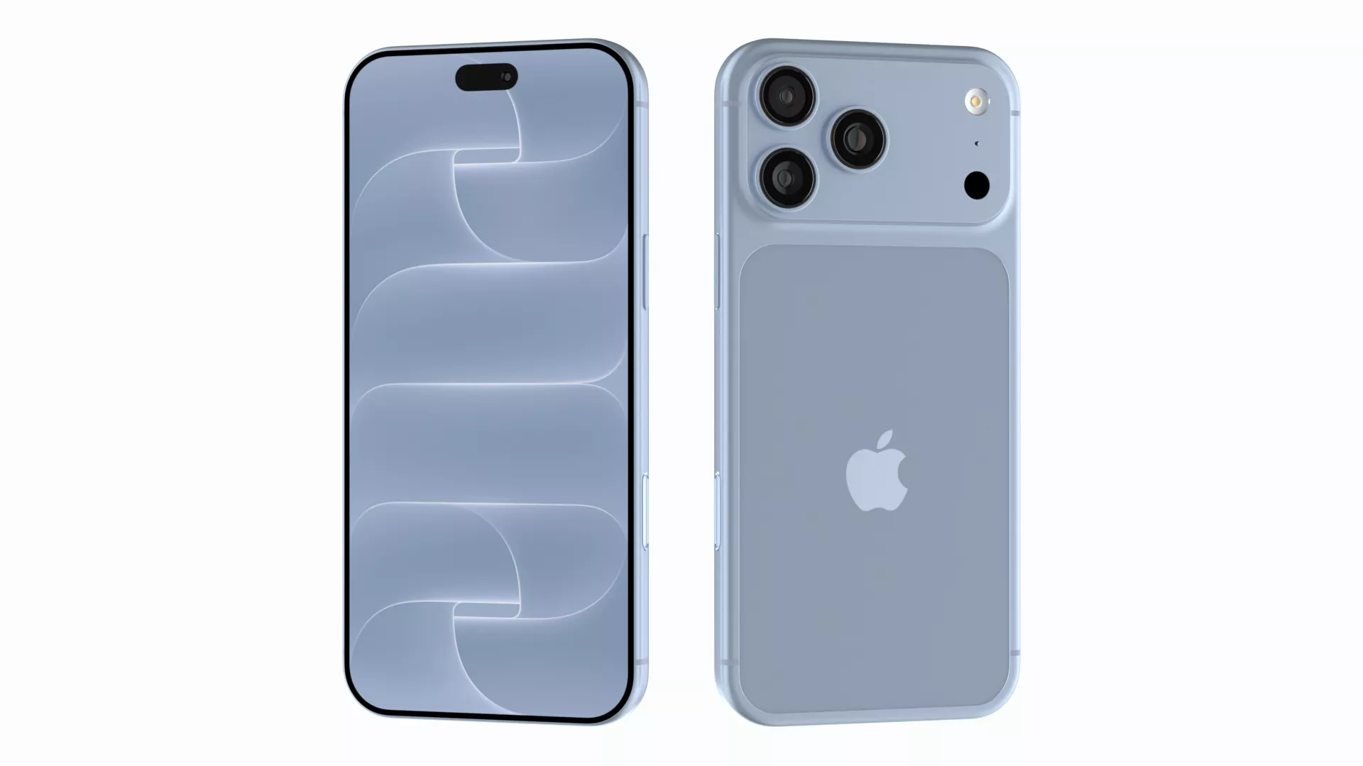 Apple iPhone 18 Pro Max Glacier 3D model
