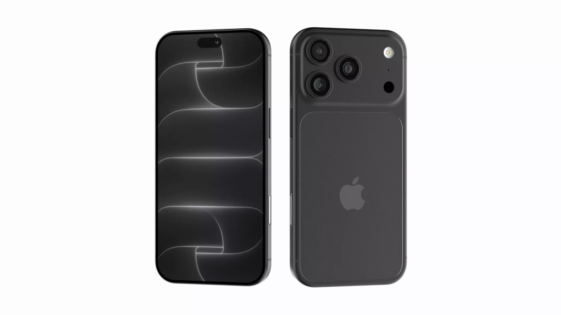 Apple iPhone 18 Pro Black 3D model