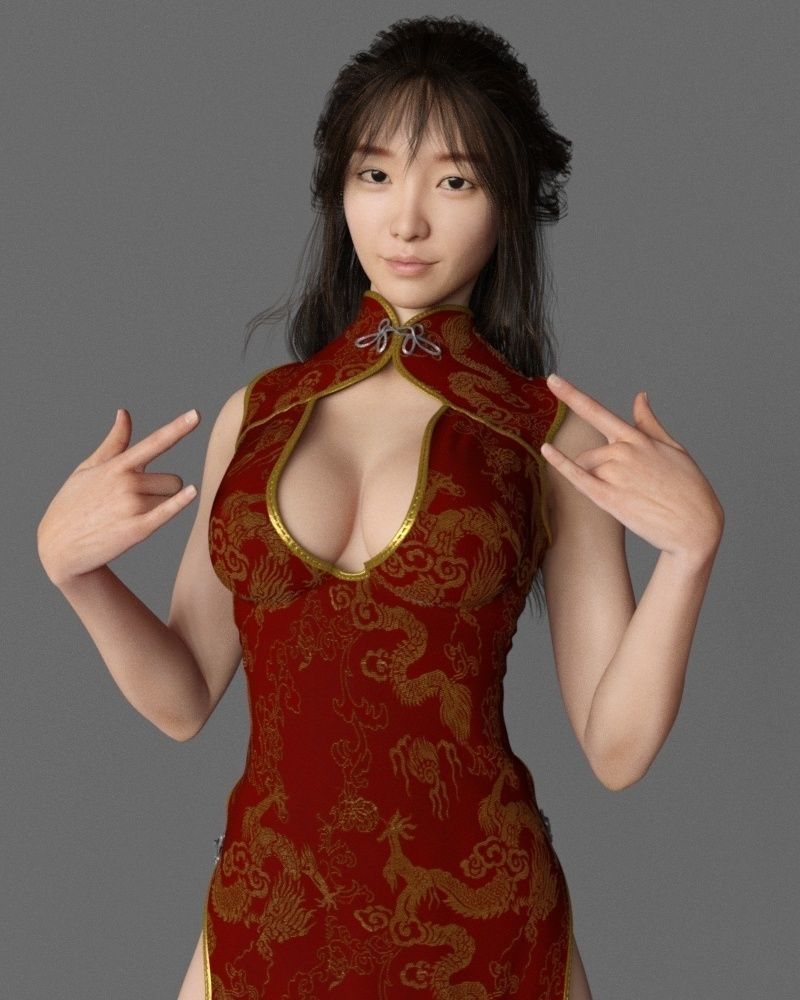 Lin Ying For G8F 3D model_3