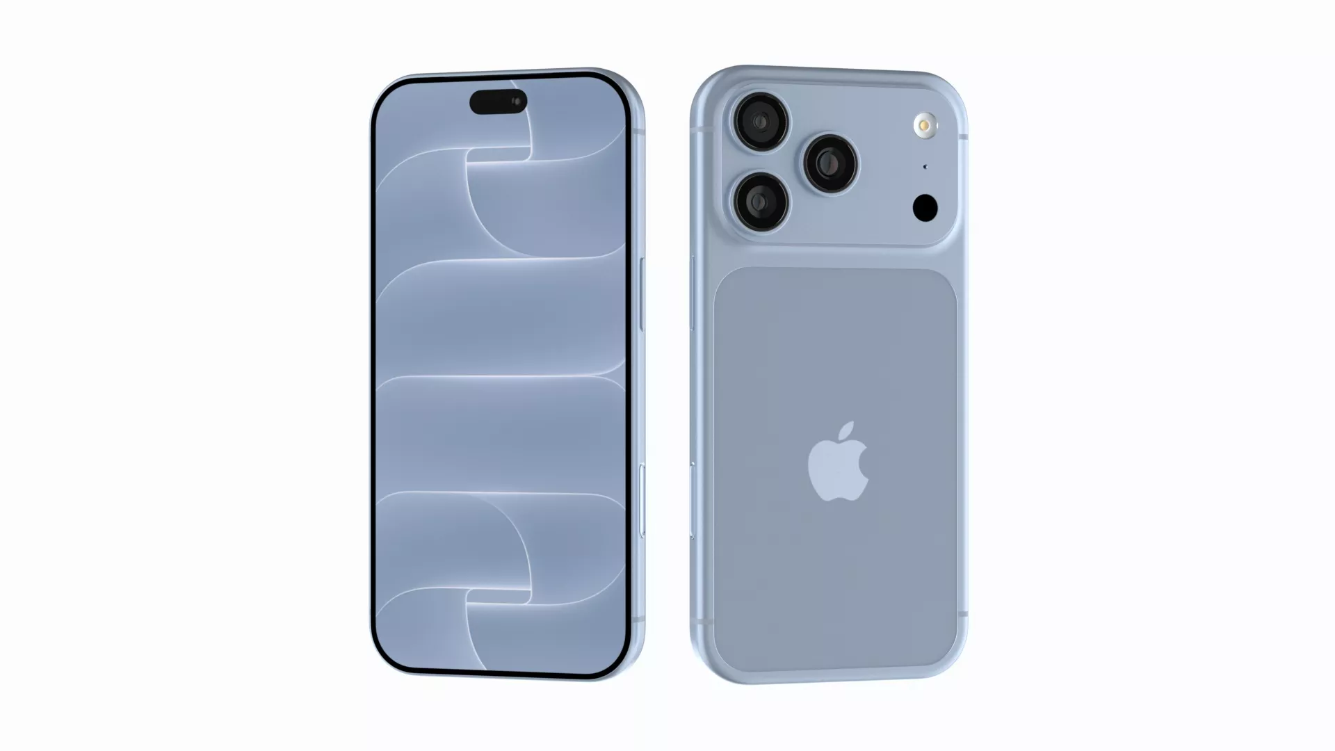Apple iPhone 18 Pro Glacier 3D model
