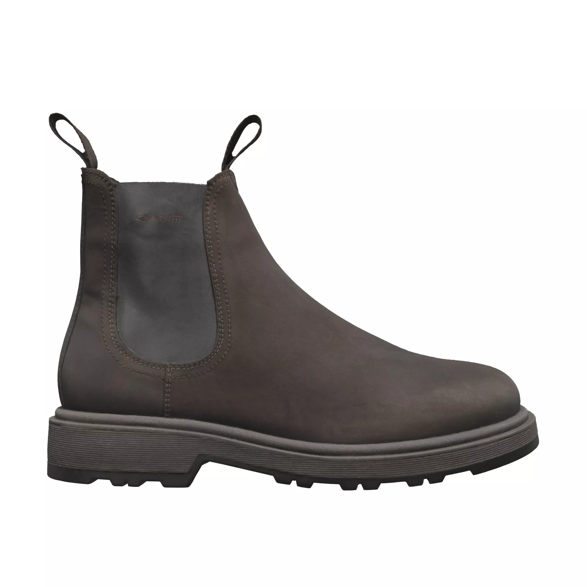 GANT Blisdor Suede Chelsea Boots Brown Low-poly 3D model
