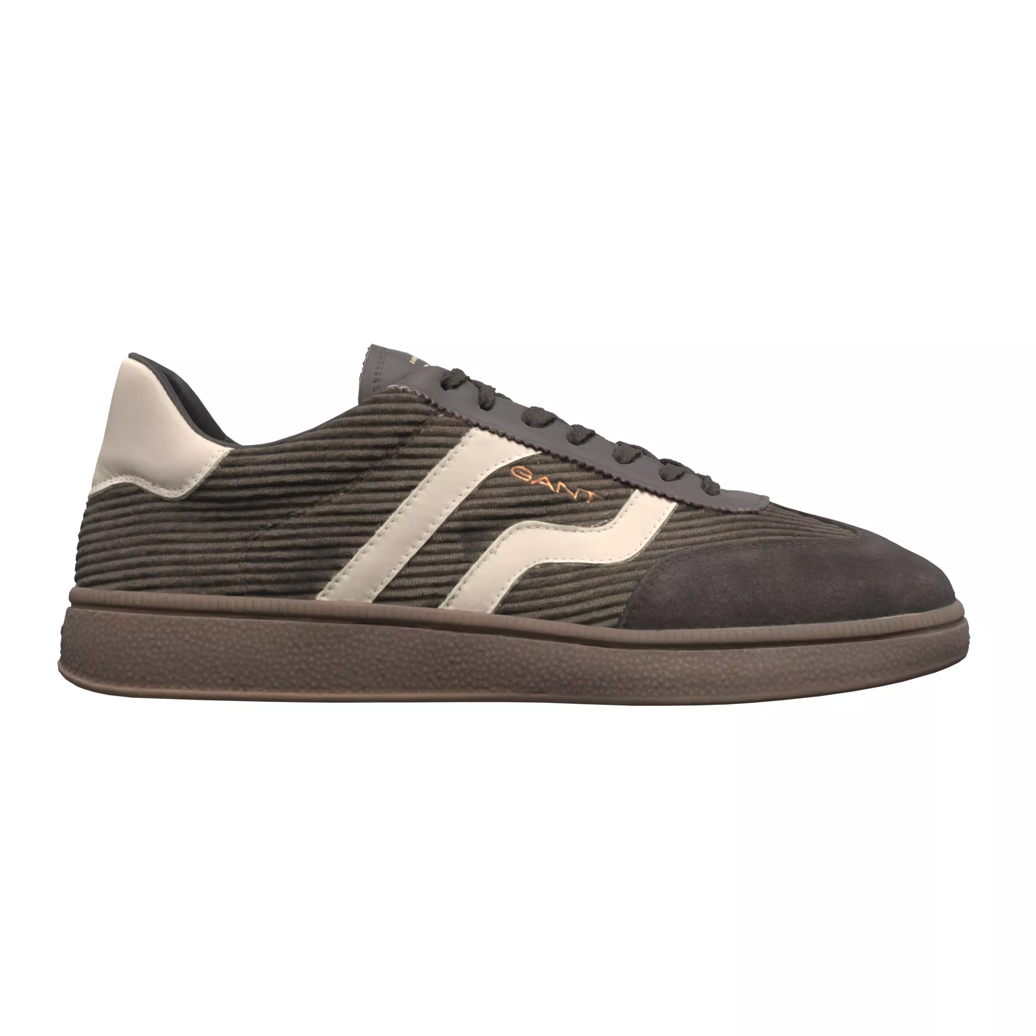 GANT Cuzmo Suede Leather Sneakers Brown White Low-poly 3D model